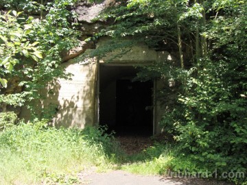 Vchod do části podzemí označené jako „WERK A“.