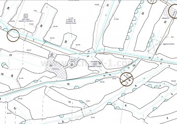 Nově překreslená původní mapa technologie umístěné v podzemí Richard II.