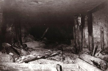 Pohled do podzemí Richard II., v blíže nespecifikované době Foto – archív Martin Sekera.