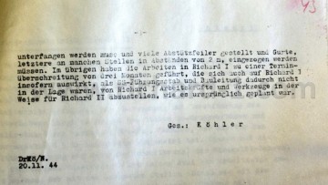 Köhlerovo Memorandum z 20. 11. 1944